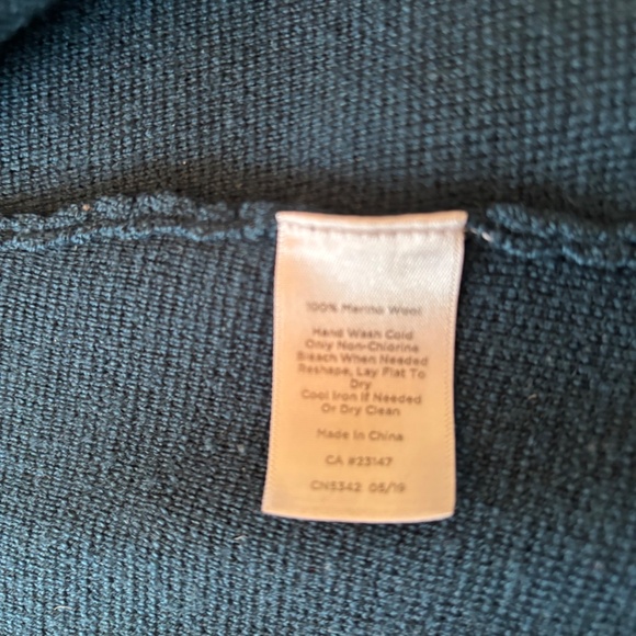 Talbots structured sweater cardigan size M - Picture 5 of 5